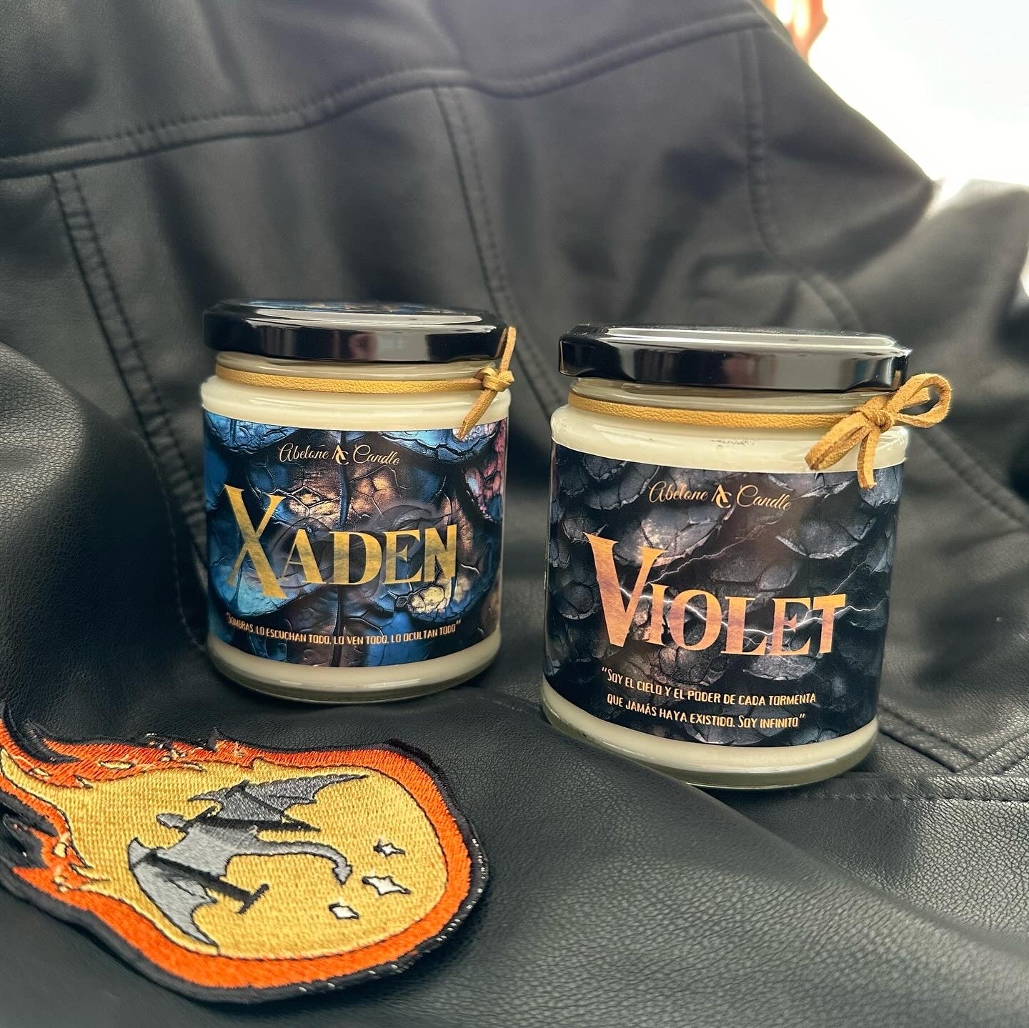 Violet Sorrengail (Saga Empíreo) - Abelone Candle