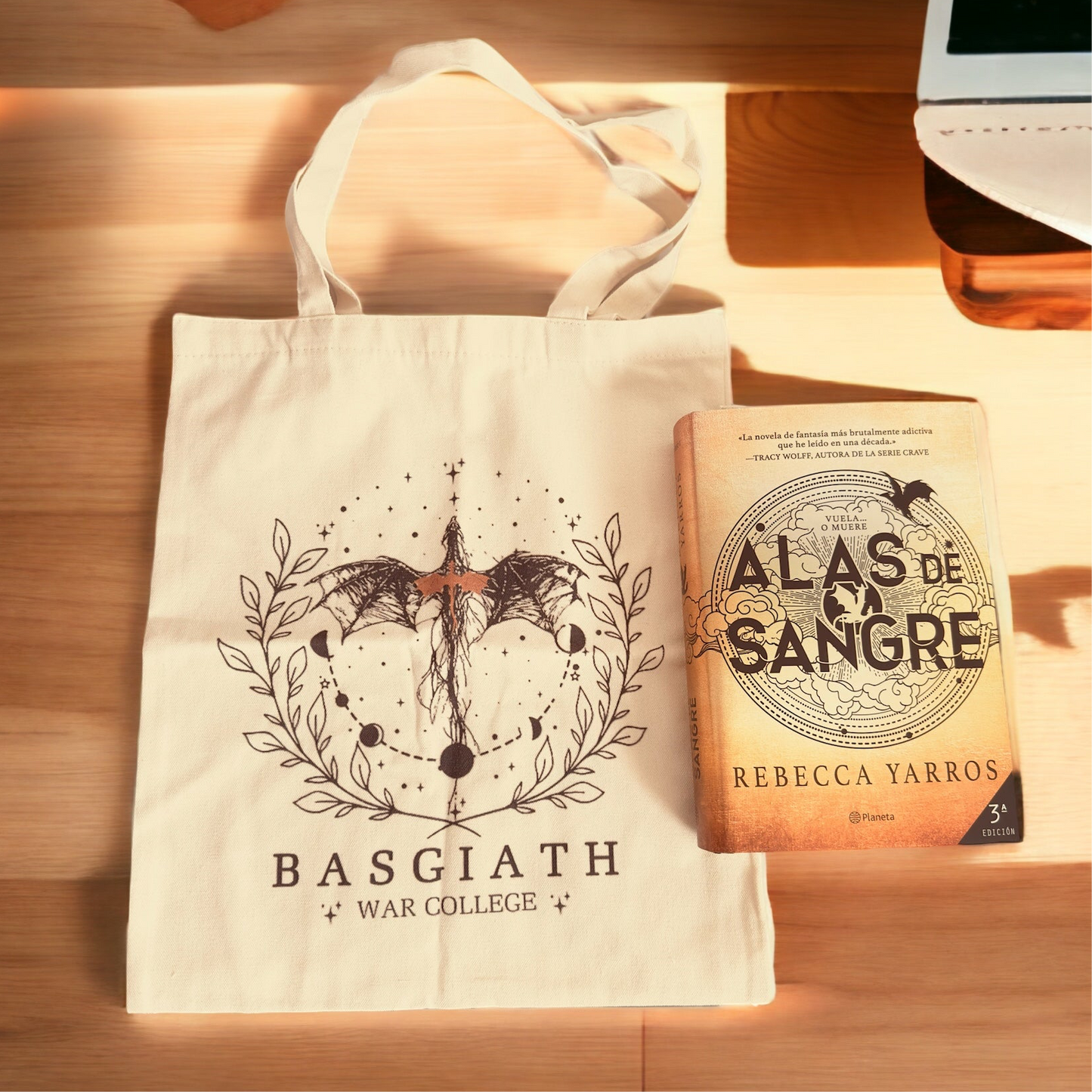Tote Bag “BASGIATH War College" - Abelone Candle