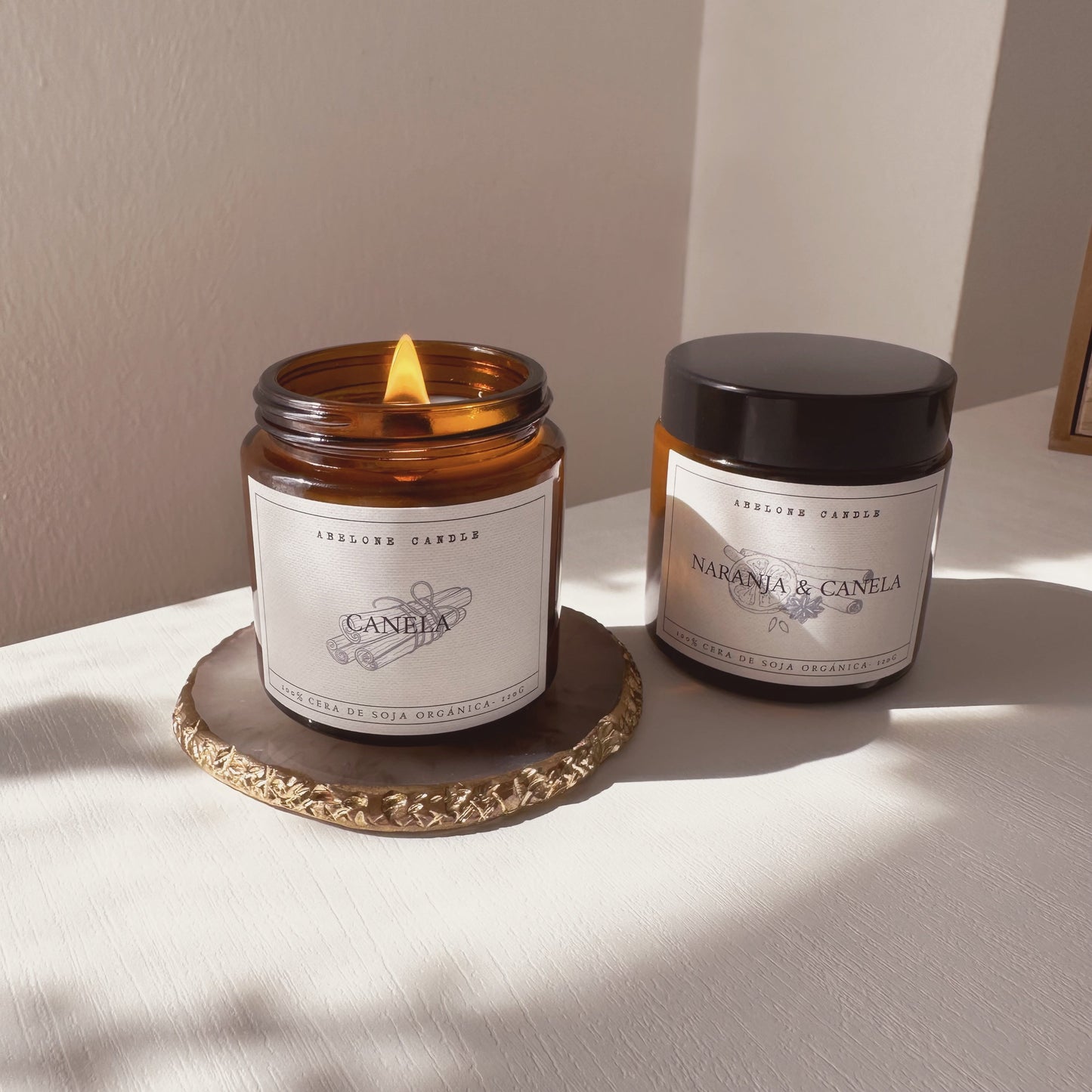 Naranja & Canela. - Abelone Candle