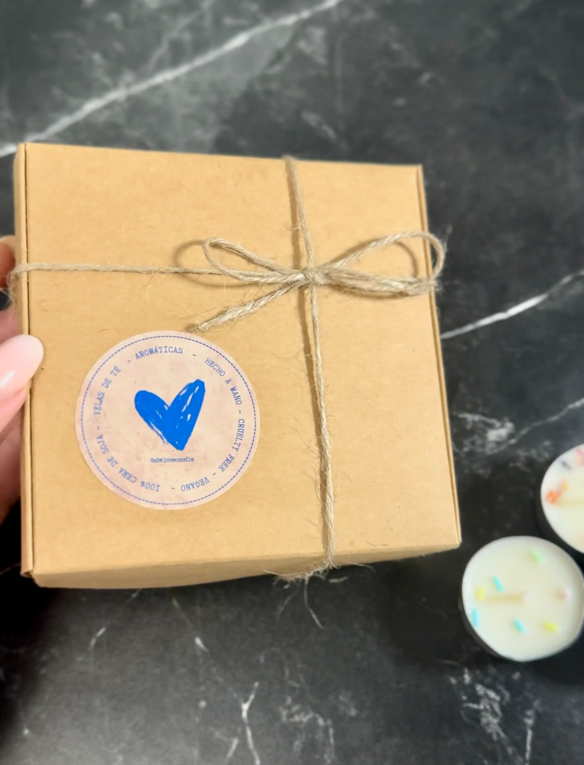 PACK SORPRESA: 9 Velas de té con aroma. - Abelone Candle