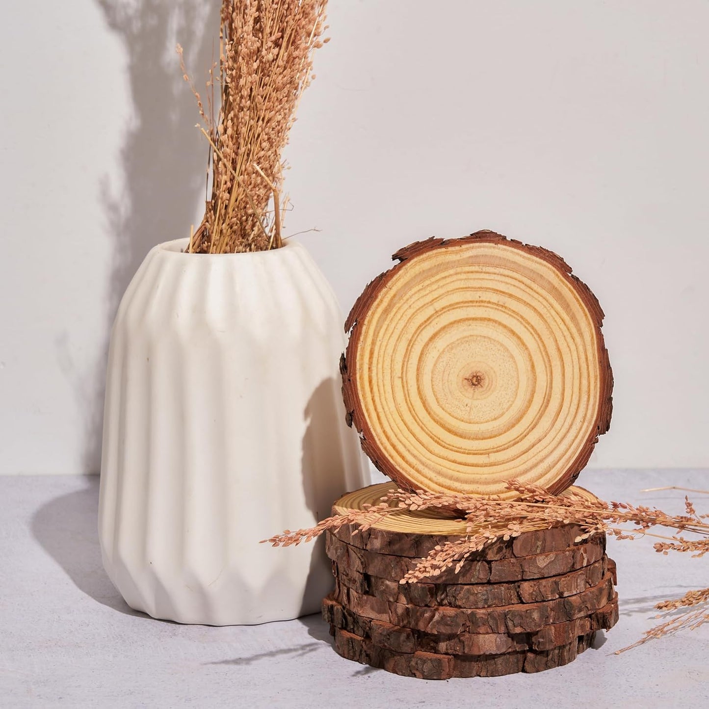 Base de madera para velas - Abelone Candle