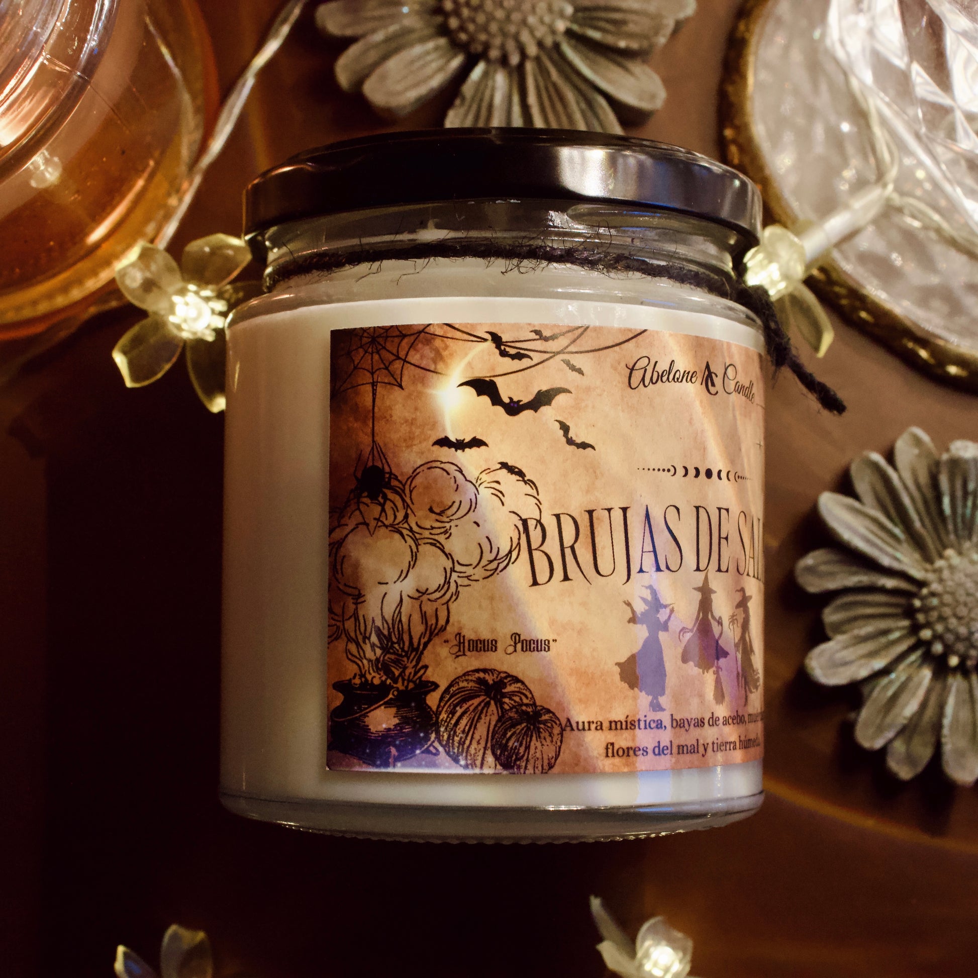 Brujas de Salem "Hocus Pocus" (De Temporada 🎃) - Abelone Candle