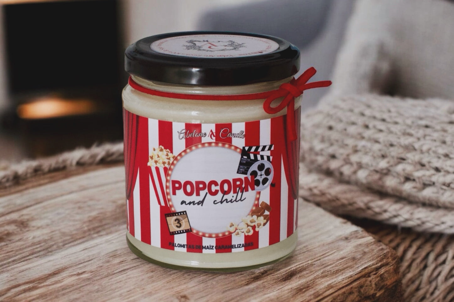 Popcorn and chill - Abelone Candle