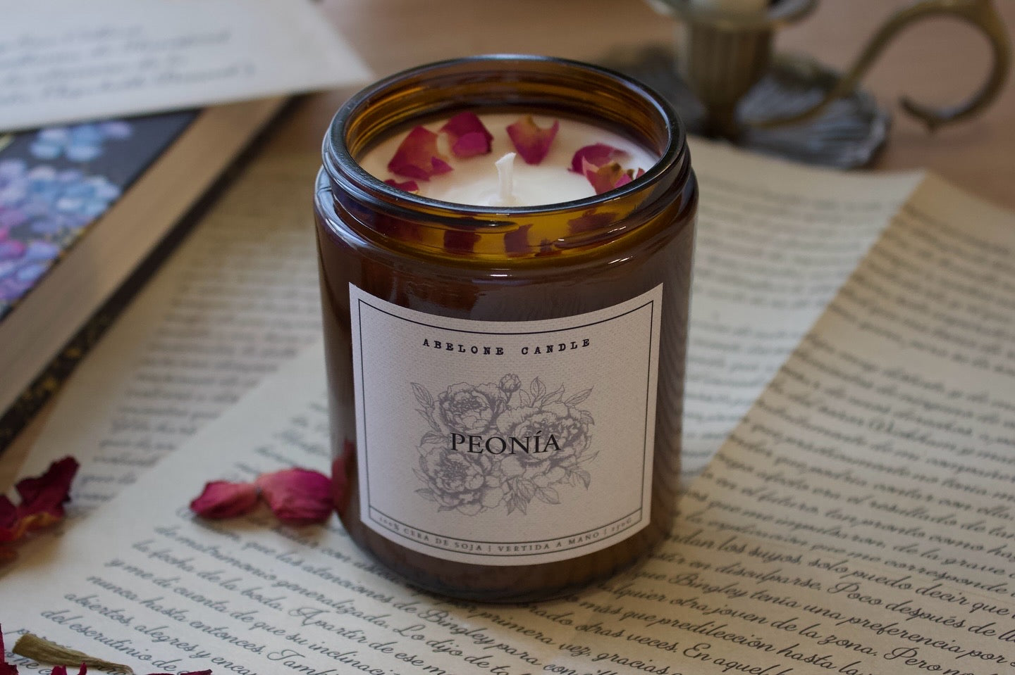 Peonía - Abelone Candle