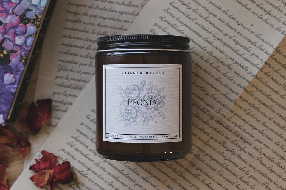 Peonía - Abelone Candle