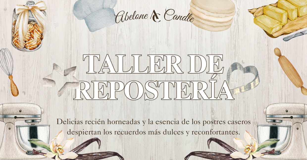 Taller de Repostería - Abelone Candle