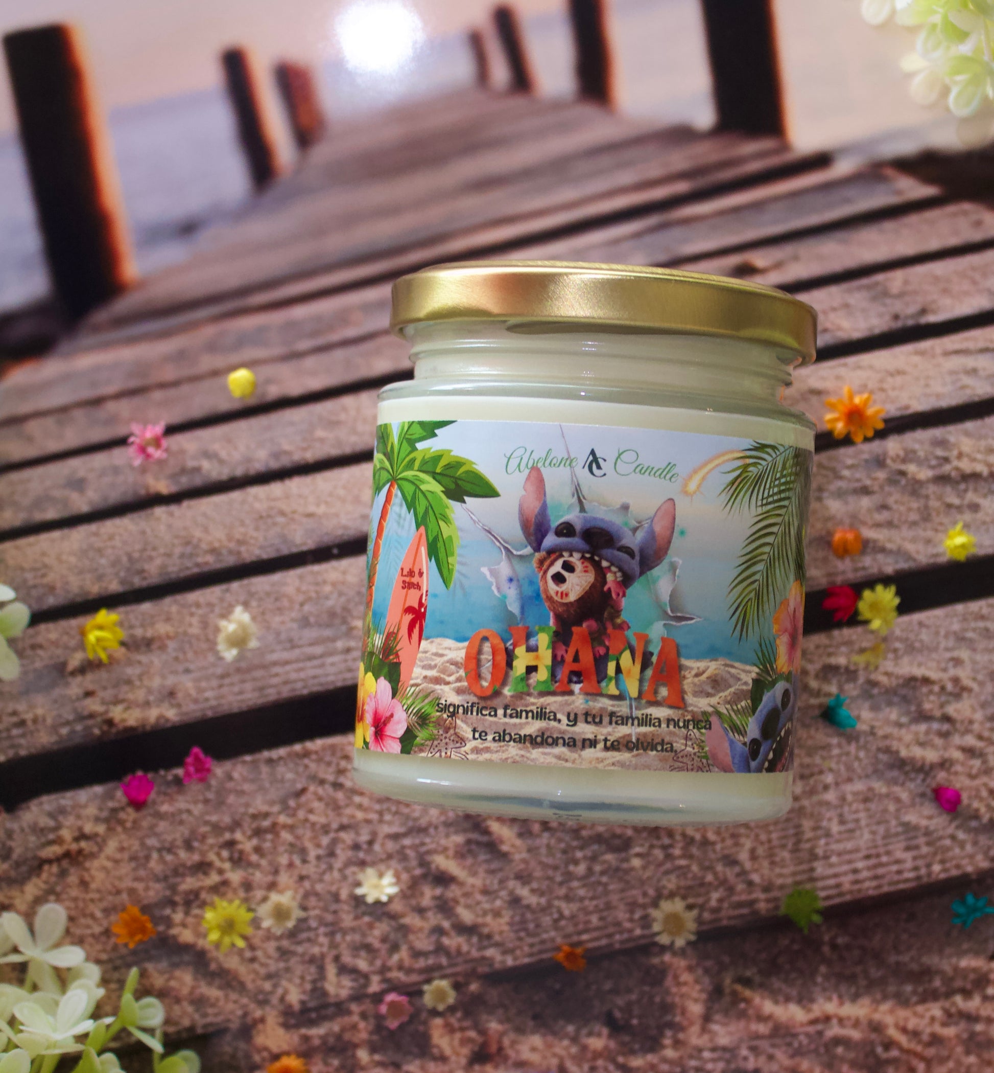 OHANA (Lilo y Stitch) - Abelone Candle
