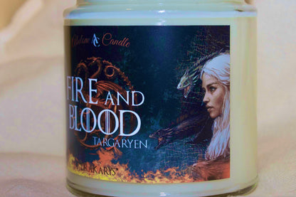 “Fire and Blood” Targaryen - Abelone Candle
