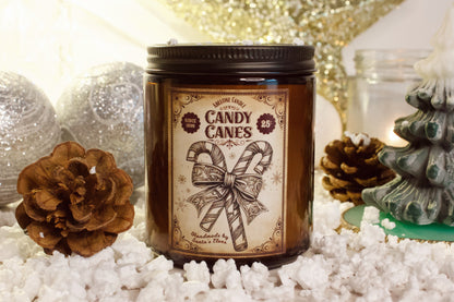 Candy Canes (Especial Navidad) - Abelone Candle