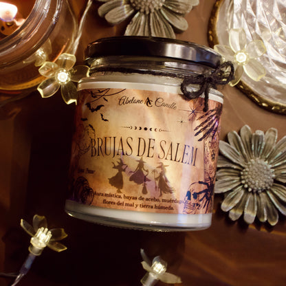 Brujas de Salem "Hocus Pocus" (De Temporada 🎃) - Abelone Candle