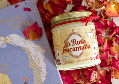 “La Rosa Encantada” Bella & Bestia - Abelone Candle