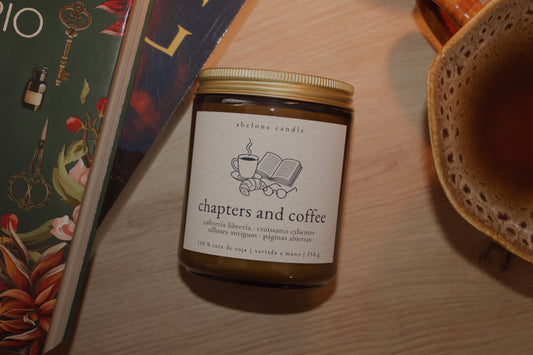 Chapters and Coffee  ❈ Aura Moments - Abelone Candle