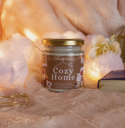  Vela de soja artesanal Cozy Home | Abelone Candle