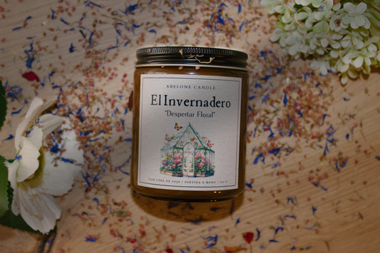 El Invernadero 🌺 “Despertar Floral” - Abelone Candle