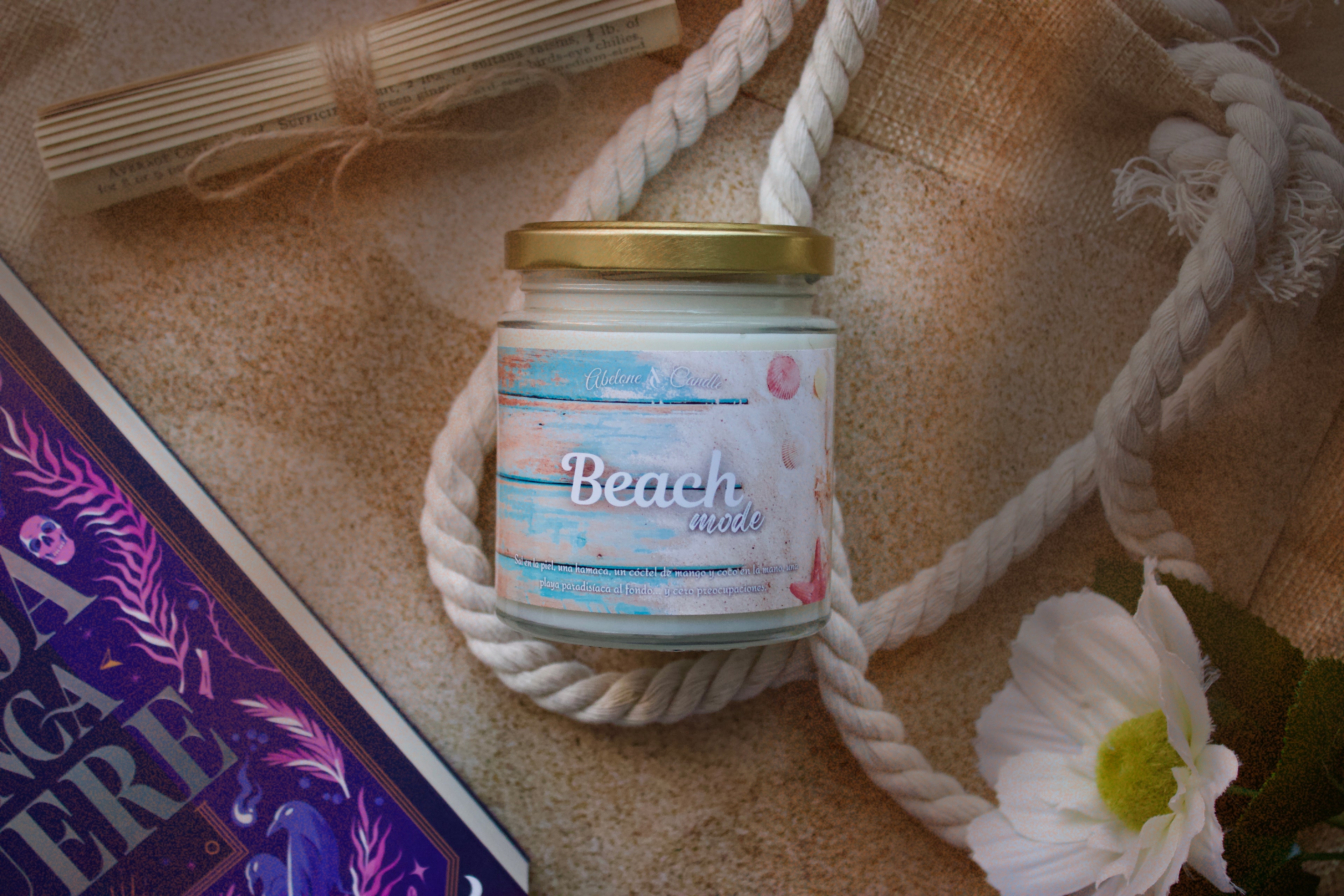 Beach Mode (Estacional Verano) - Abelone Candle