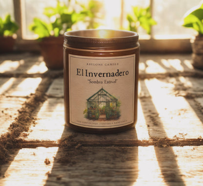 El Invernadero ☀️ “Sombra Estival” - Abelone Candle