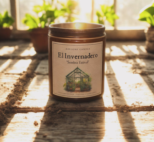 El Invernadero ☀️ “Sombra Estival” - Abelone Candle