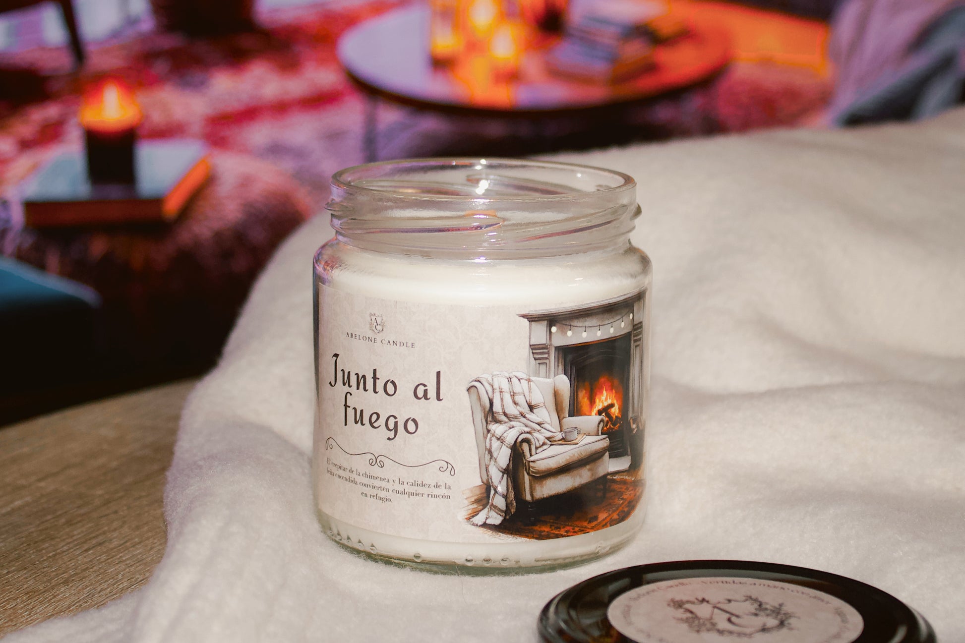 Junto al Fuego - Abelone Candle