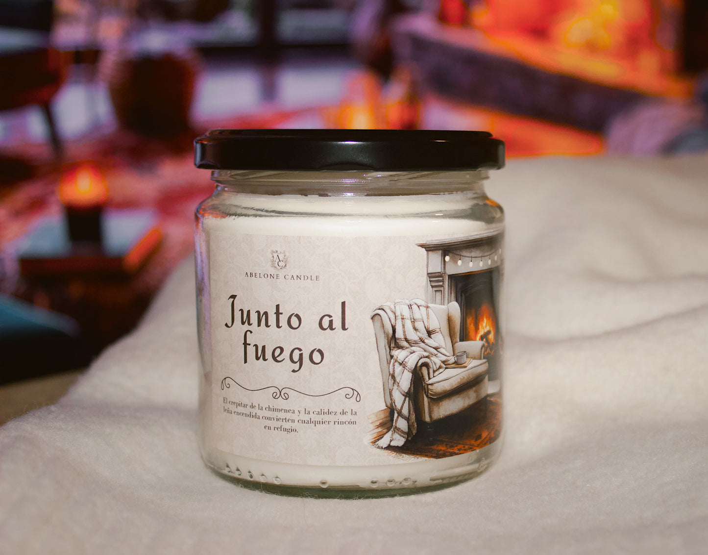 Junto al Fuego - Abelone Candle