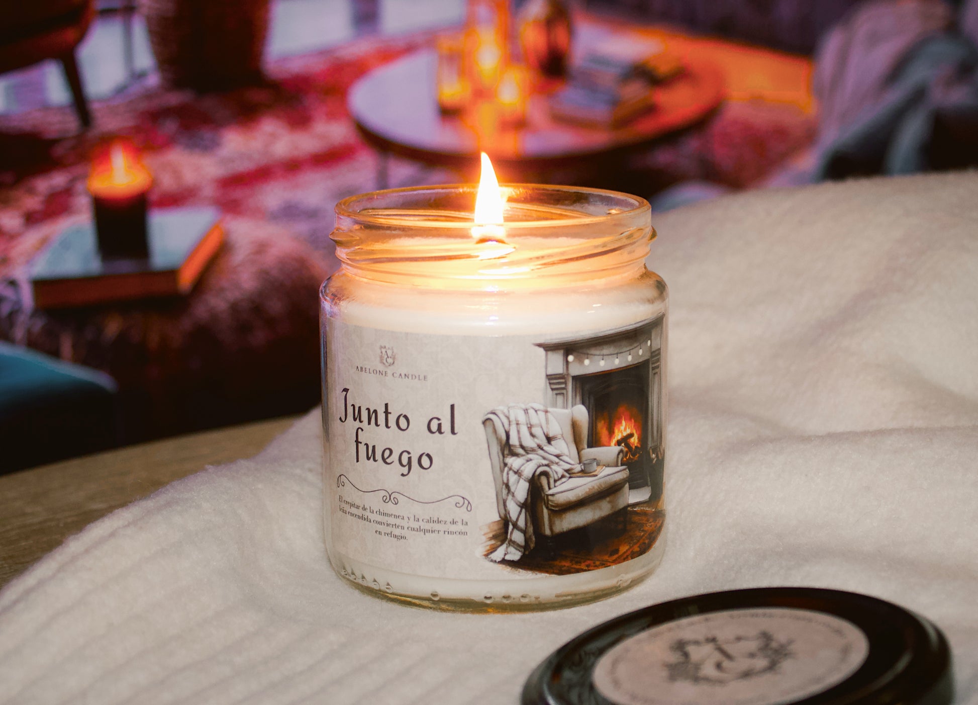 Junto al Fuego - Abelone Candle