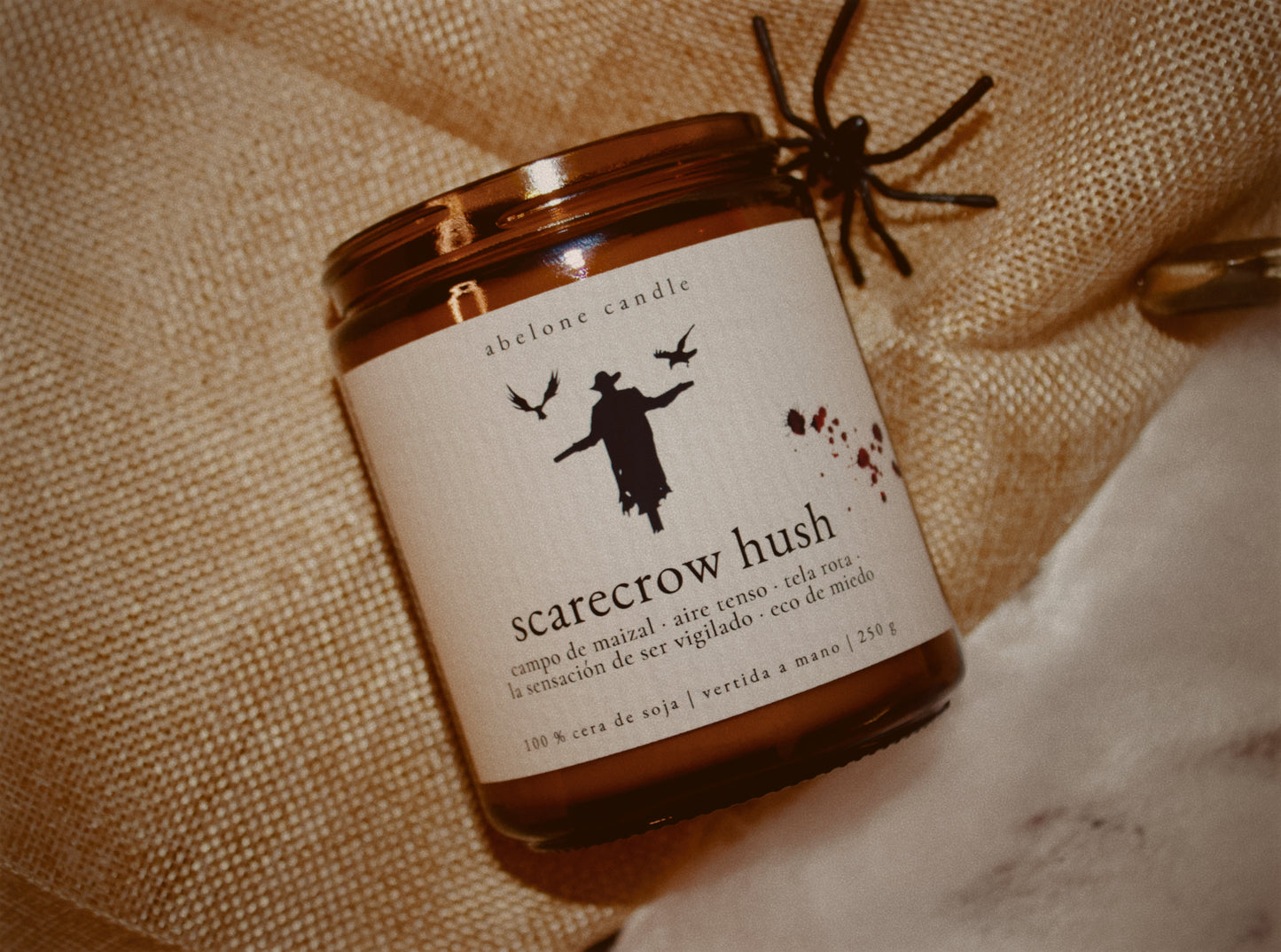 Scarecrow Hush 🎃 Edición Limitada · Jeepers Creepers - Abelone Candle
