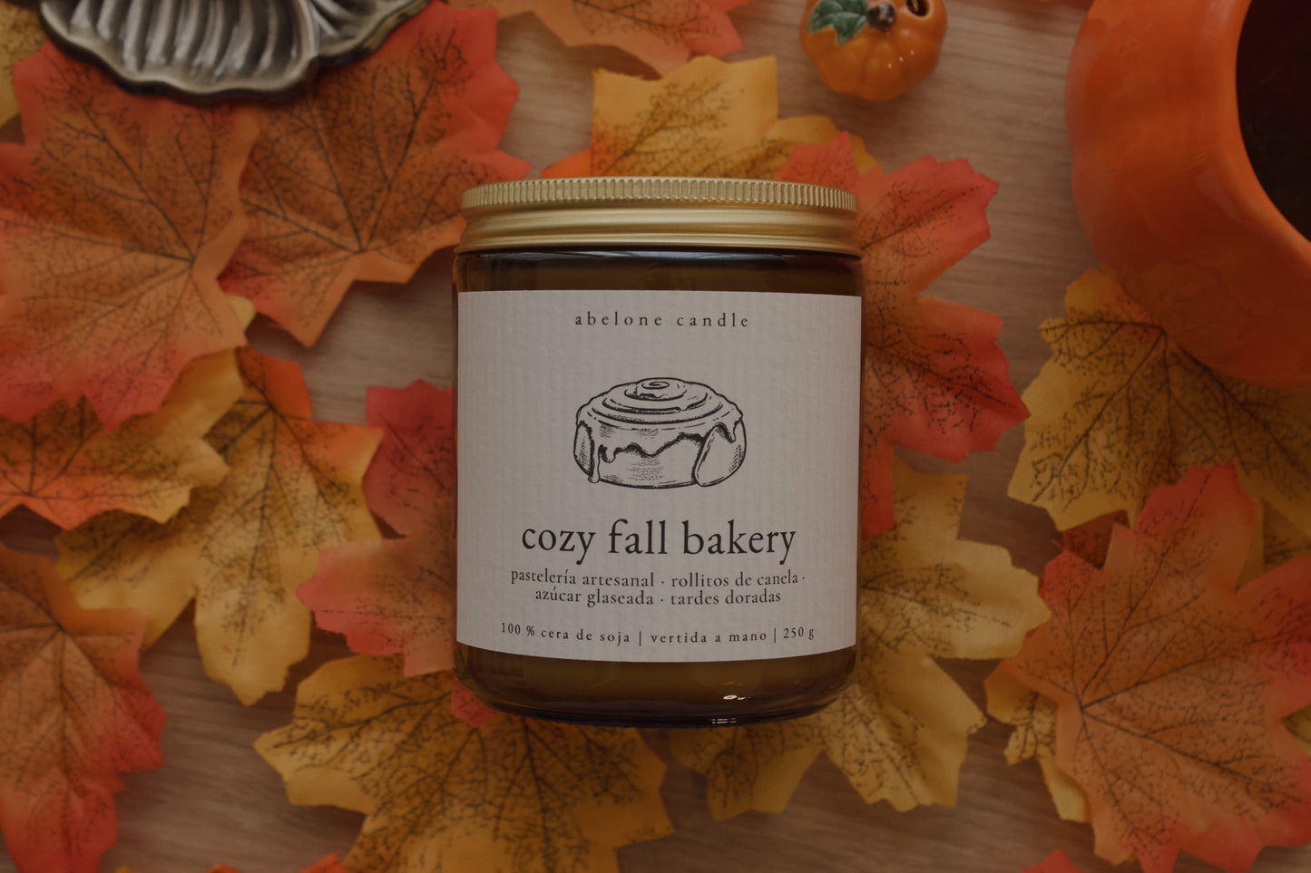 Cozy Fall Bakery ❈ Aura Moments - Abelone Candle