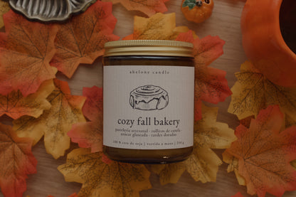 Cozy Fall Bakery ❈ Aura Moments - Abelone Candle