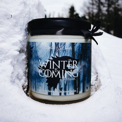 "Winter is Coming" Juego de Tronos - Abelone Candle